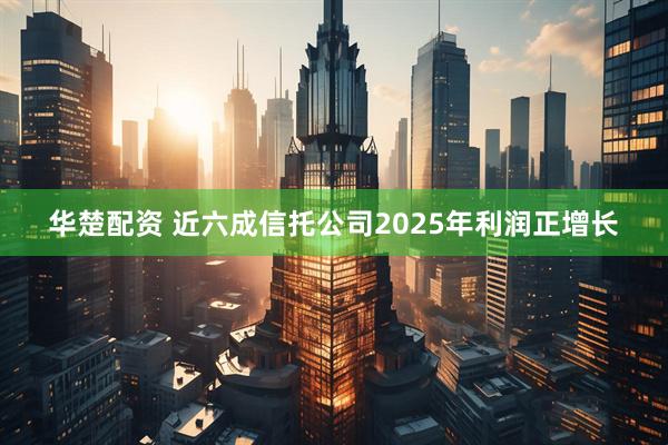华楚配资 近六成信托公司2025年利润正增长