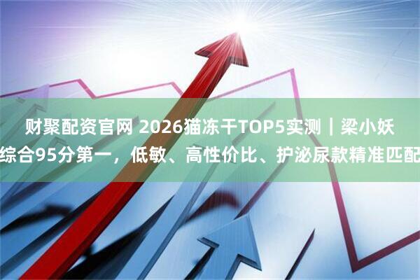 财聚配资官网 2026猫冻干TOP5实测｜梁小妖综合95分第一，低敏、高性价比、护泌尿款精准匹配